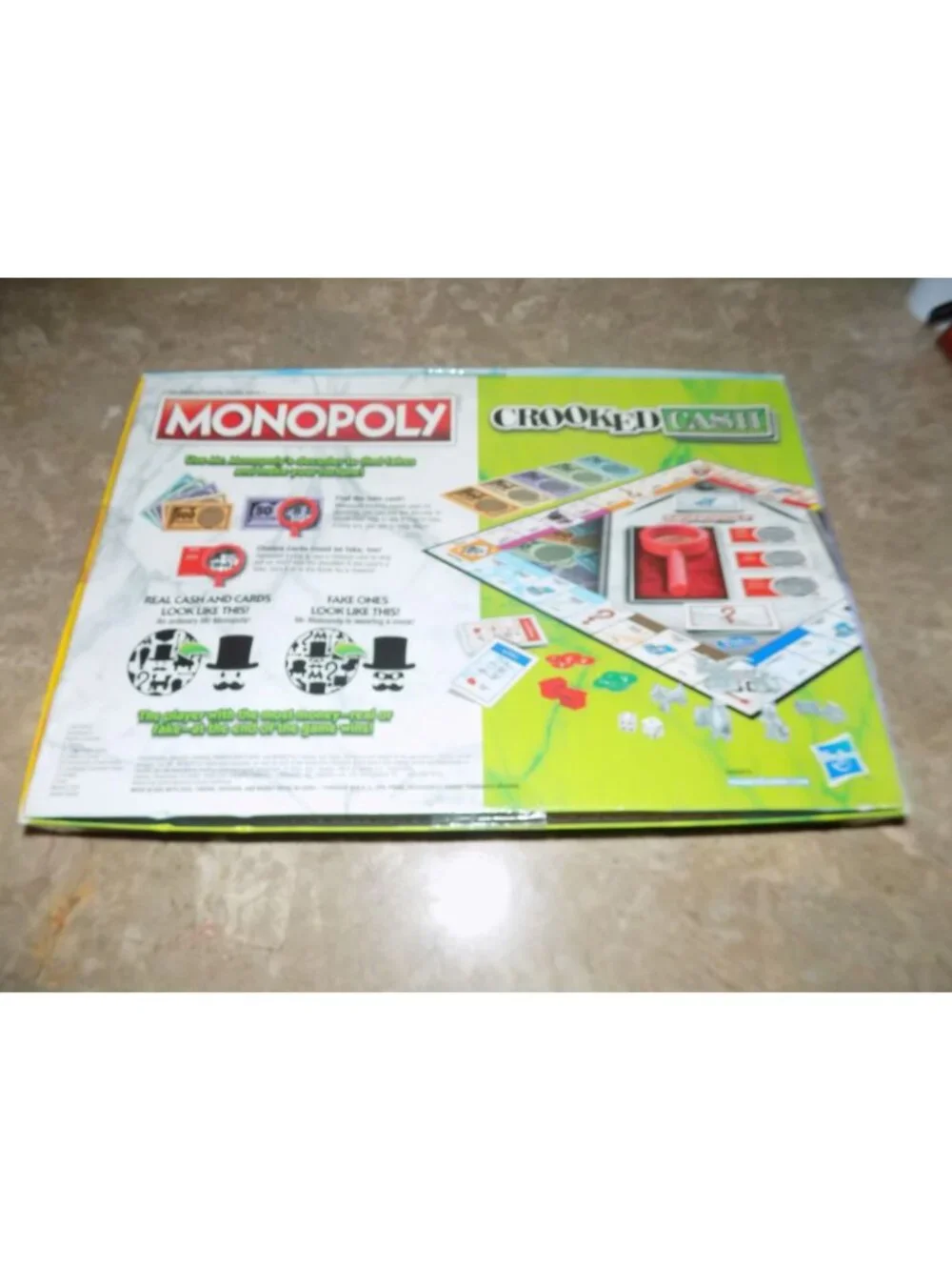 MONOPOLY Crooked Cash Board Game - Brand New and Sealed